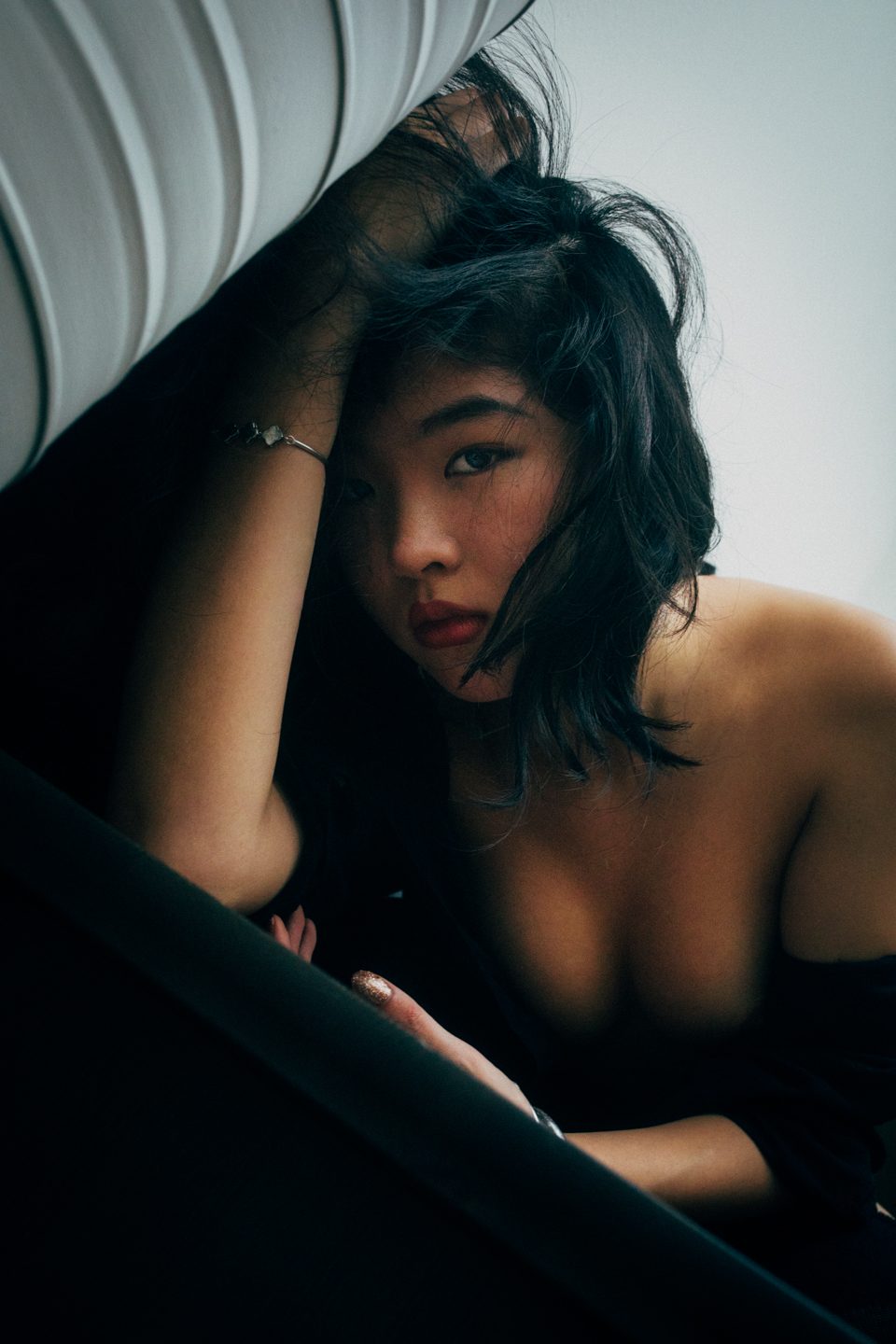 Asian girl by @hqartnudes