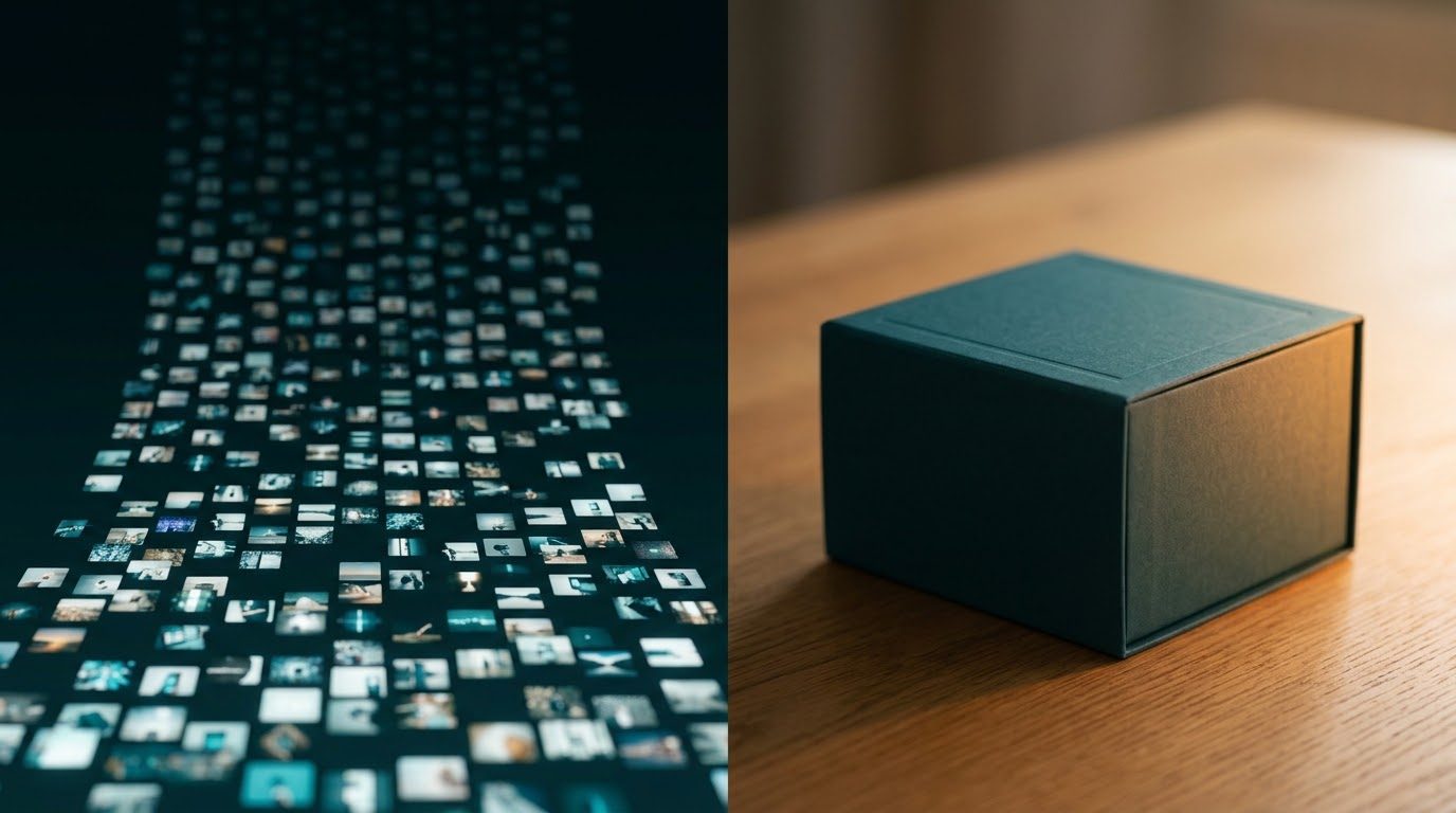 Boxes and stream of content by @christian