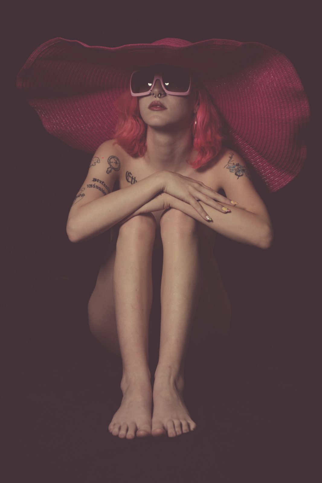 Emily Pink Hat by @logangrey