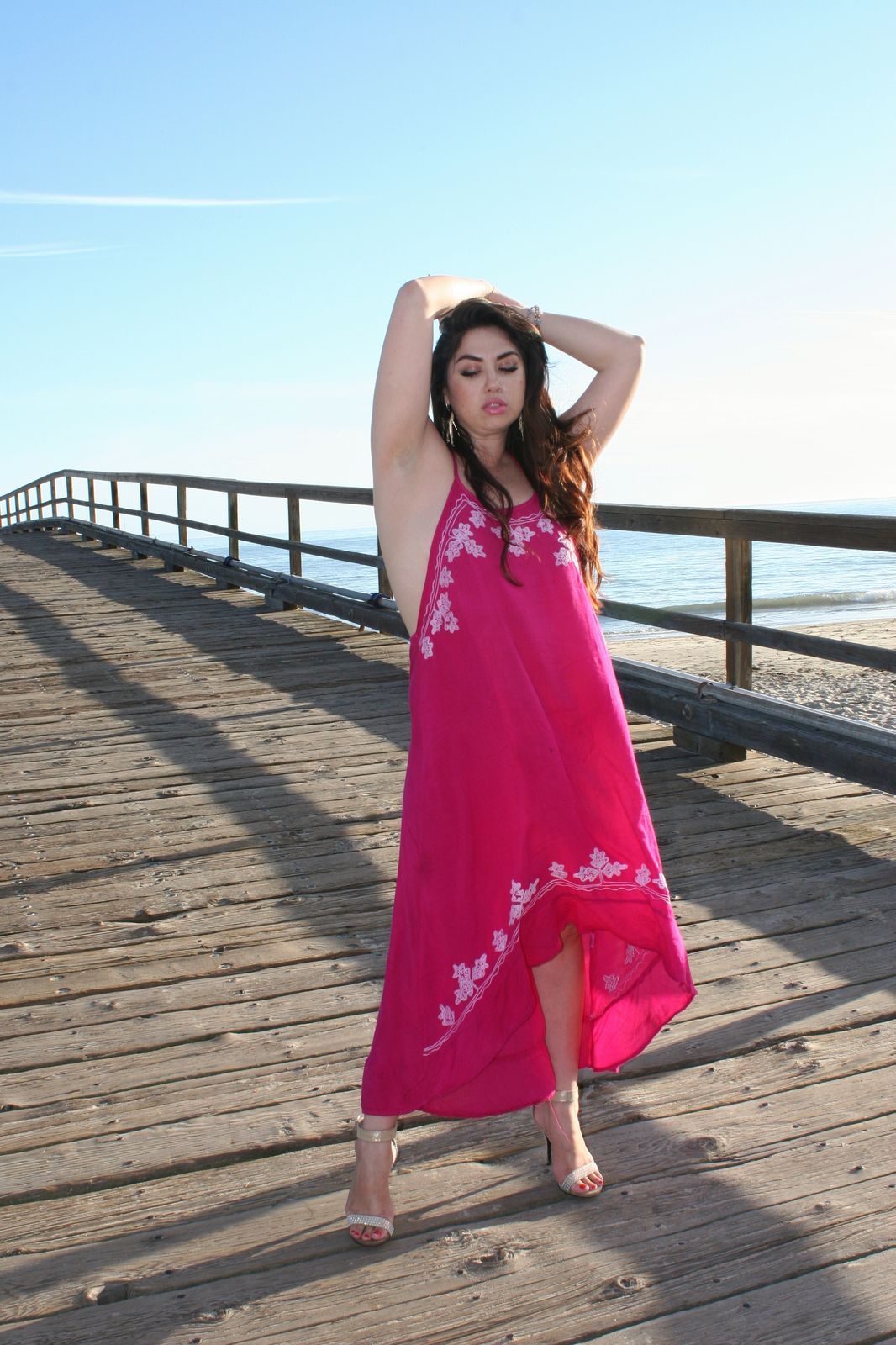 Spring 2015 Sea Side Shoot Casual Dress and Heels Box 01